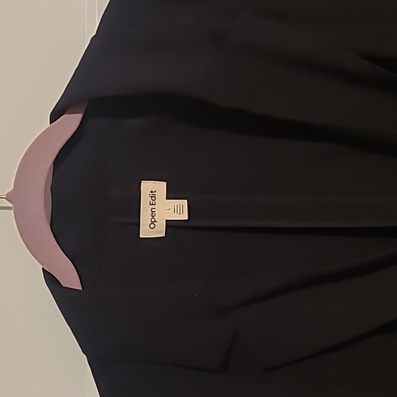 Open Edit Blazer, Black, Large - Picture 2 of 4